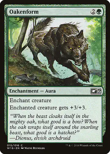 Oakenform - w16 Spoiler
