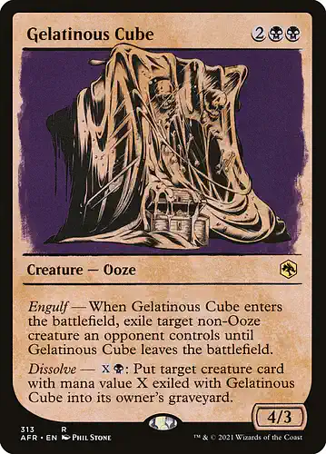 Gelatinous Cube - afr Spoiler