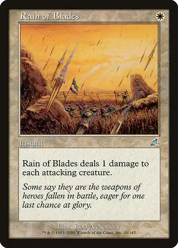 Rain of Blades - scg Spoiler