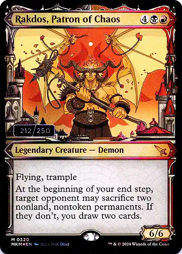 Rakdos, Patron of Chaos - mkm Spoiler