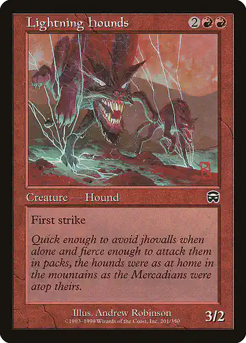 Lightning Hounds - mmq Spoiler