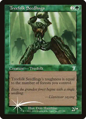 Treefolk Seedlings - 7ed Spoiler