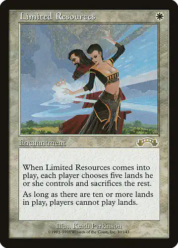 Limited Resources - exo Spoiler