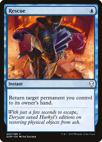 Rescue - dom Spoiler