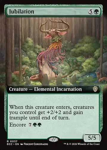 Jubilation - ecc Spoiler