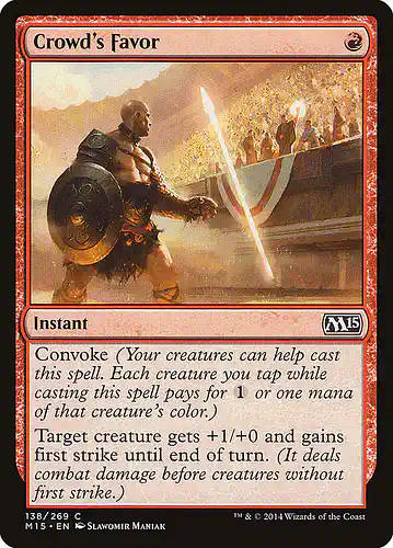 Crowd's Favor - m15 Spoiler