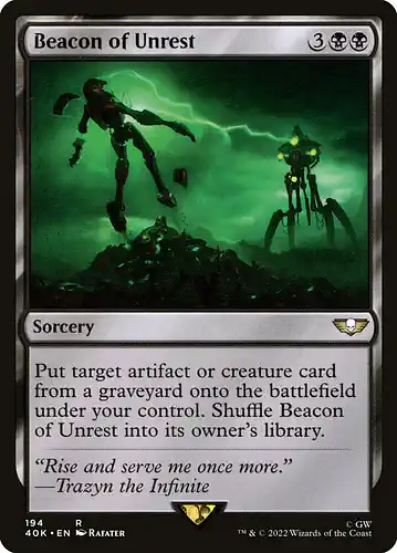 Beacon of Unrest - 40k Spoiler
