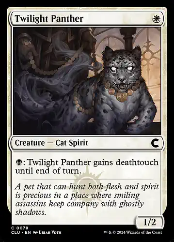 Twilight Panther - clu Spoiler
