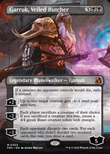 Garruk, Veiled Butcher - fra Spoiler
