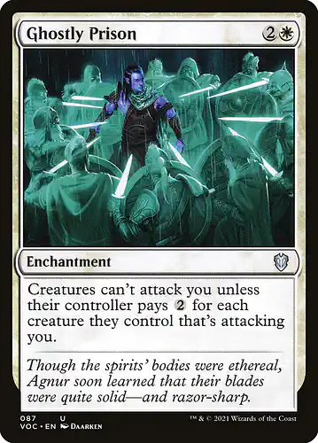 Ghostly Prison - voc Spoiler