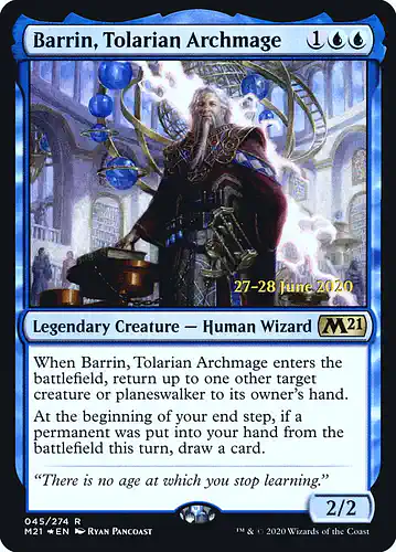 Barrin, Tolarian Archmage - m21 Spoiler