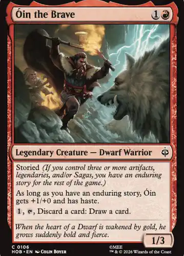 Óin the Brave - hob Spoiler