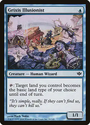 Grixis Illusionist - con Spoiler