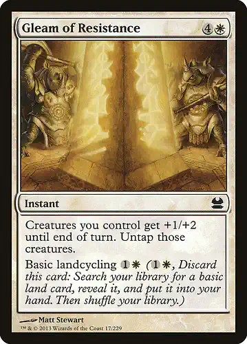 Gleam of Resistance - mma Spoiler