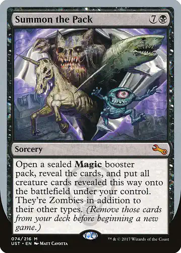Summon the Pack - ust Spoiler