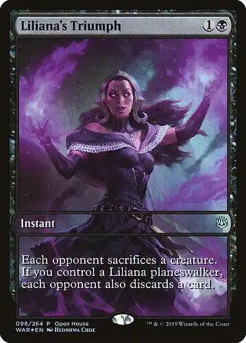Liliana's Triumph - war Spoiler