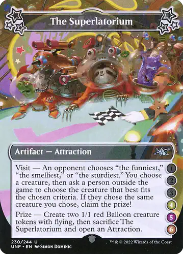 The Superlatorium - unf Spoiler