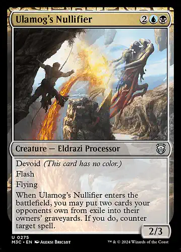 Ulamog's Nullifier - m3c Spoiler