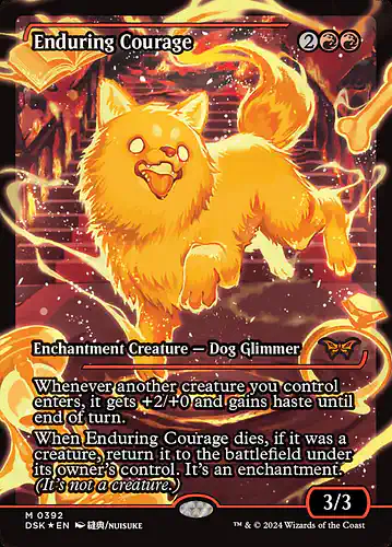 Enduring Courage - dsk Spoiler