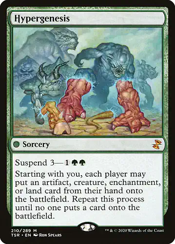 Hypergenesis - tsr Spoiler