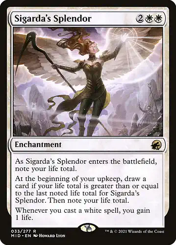Sigarda's Splendor - mid Spoiler