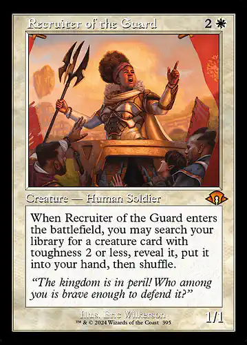 Recruiter of the Guard - mh3 Spoiler