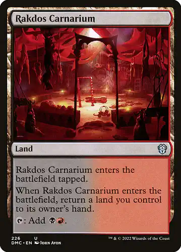 Rakdos Carnarium - dmc Spoiler