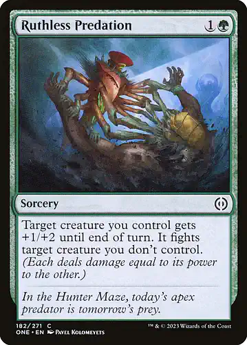 Ruthless Predation - one Spoiler