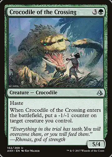 Crocodile of the Crossing - akh Spoiler