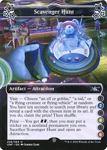 Scavenger Hunt - unf Spoiler