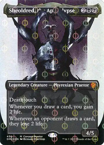 Sheoldred, the Apocalypse - dmu Spoiler
