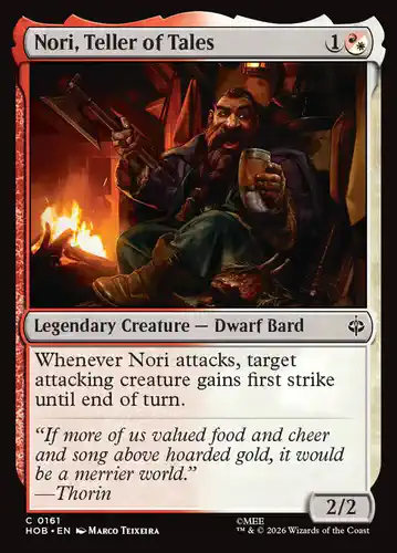 Nori, Teller of Tales - hob Spoiler