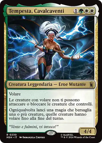 Storm, Windrider - msh Spoiler