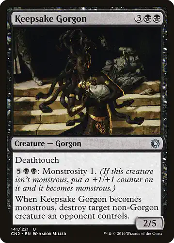 Keepsake Gorgon - cn2 Spoiler