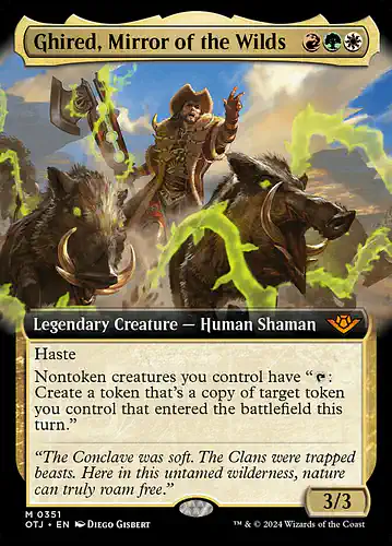 Ghired, Mirror of the Wilds - otj Spoiler