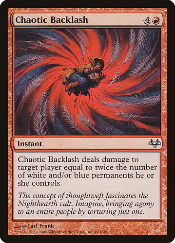 Chaotic Backlash - eve Spoiler
