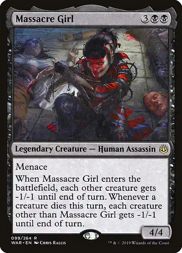 Massacre Girl - war Spoiler