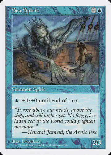 Sea Spirit - 5ed Spoiler