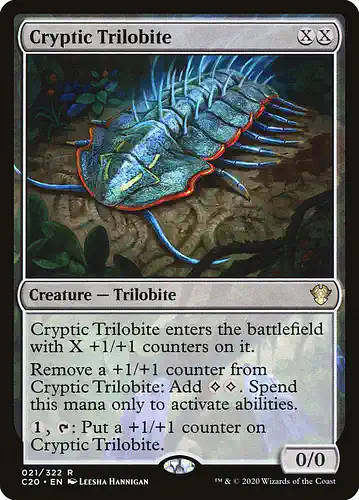 Cryptic Trilobite - c20 Spoiler