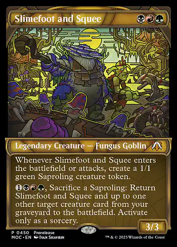 Slimefoot and Squee - moc Spoiler