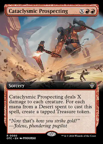 Cataclysmic Prospecting - otc Spoiler