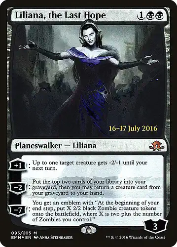 Liliana, the Last Hope - emn Spoiler