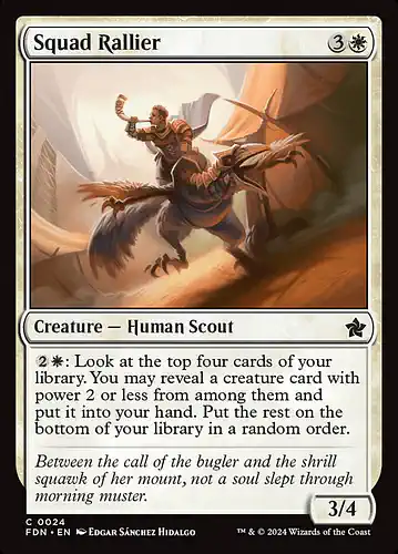 Squad Rallier - fdn Spoiler