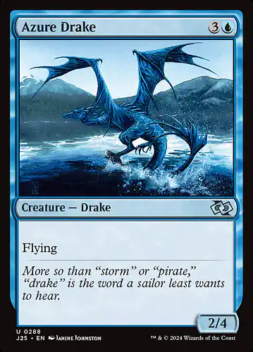 Azure Drake - j25 Spoiler