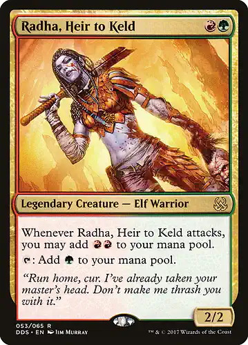 Radha, Heir to Keld - dds Spoiler