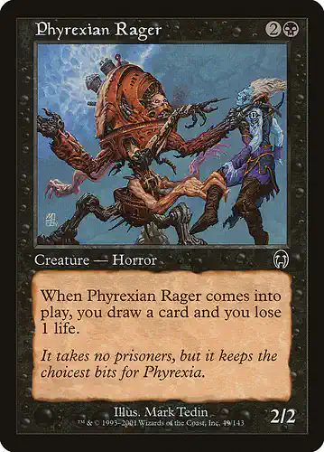 Phyrexian Rager - apc Spoiler
