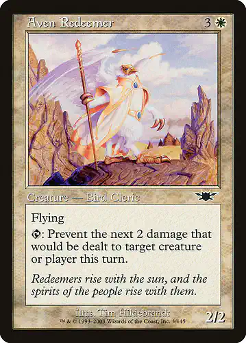 Aven Redeemer - lgn Spoiler
