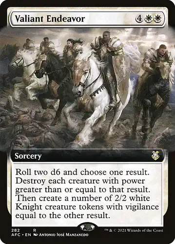 Valiant Endeavor - afc Spoiler