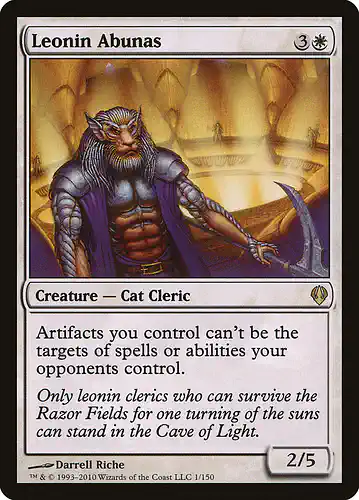 Leonin Abunas - arc Spoiler