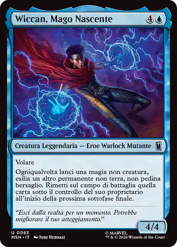Wiccan, Rising Magician - msh Spoiler